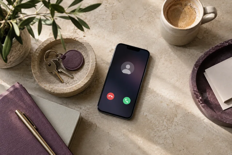 Concept photograph illustrating Recognise the caller