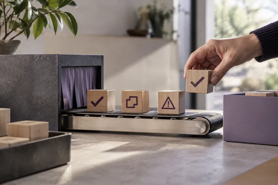 Concept photograph illustrating Test before enabling