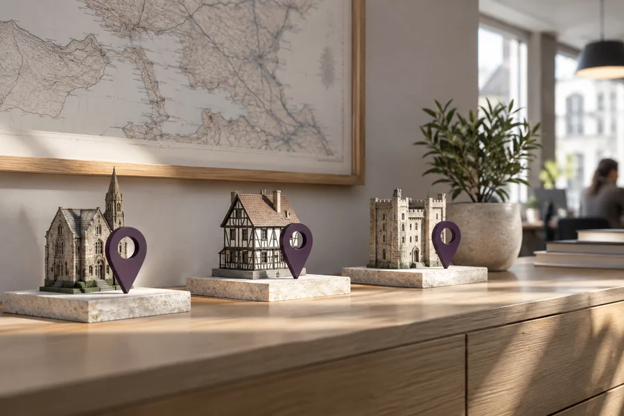 Concept photograph illustrating Keep the local identity