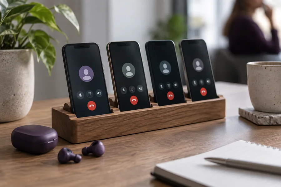 Concept photograph illustrating Try the busy moment