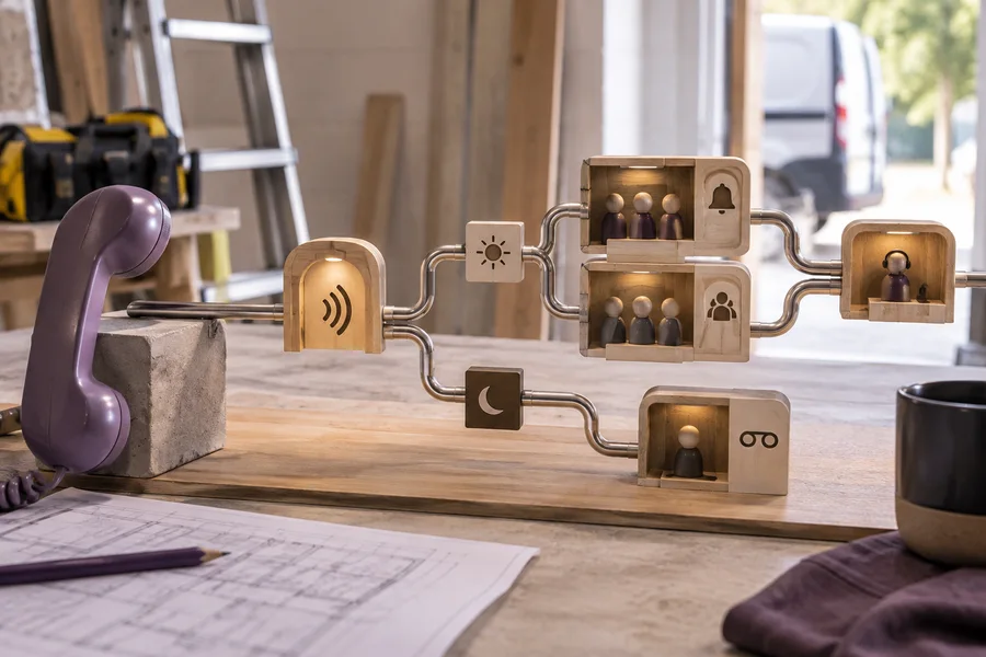 Concept photograph illustrating trades